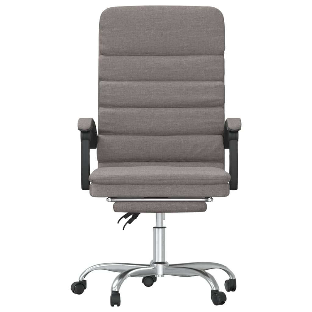 Kantoorstoel massage verstelbaar stof taupe is nu te koop bij PeponiXL, paradijselijk wonen!