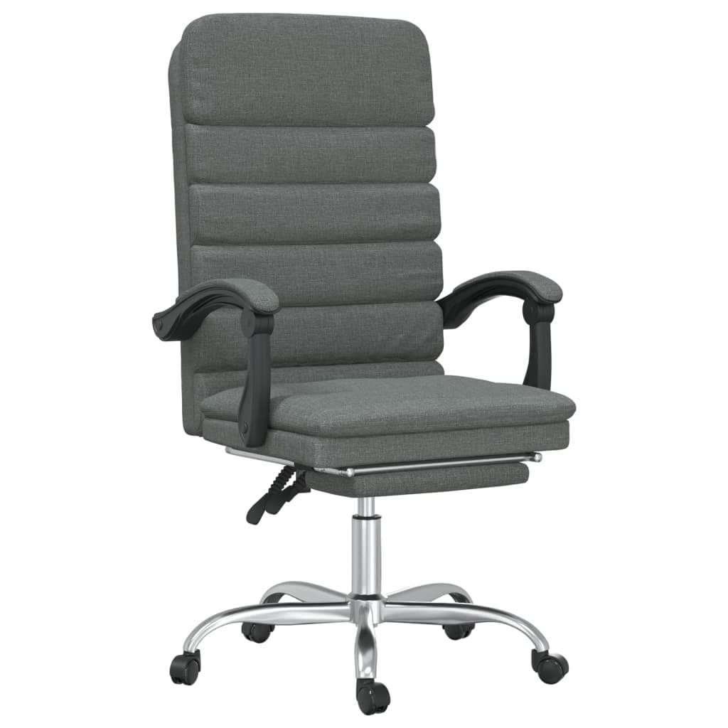 Kantoorstoel massage verstelbaar stof donkergrijs is nu te koop bij PeponiXL, paradijselijk wonen!
