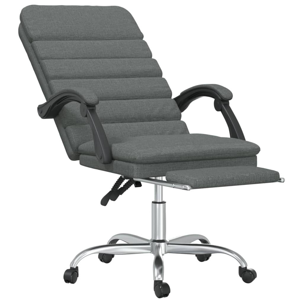Kantoorstoel massage verstelbaar stof donkergrijs is nu te koop bij PeponiXL, paradijselijk wonen!