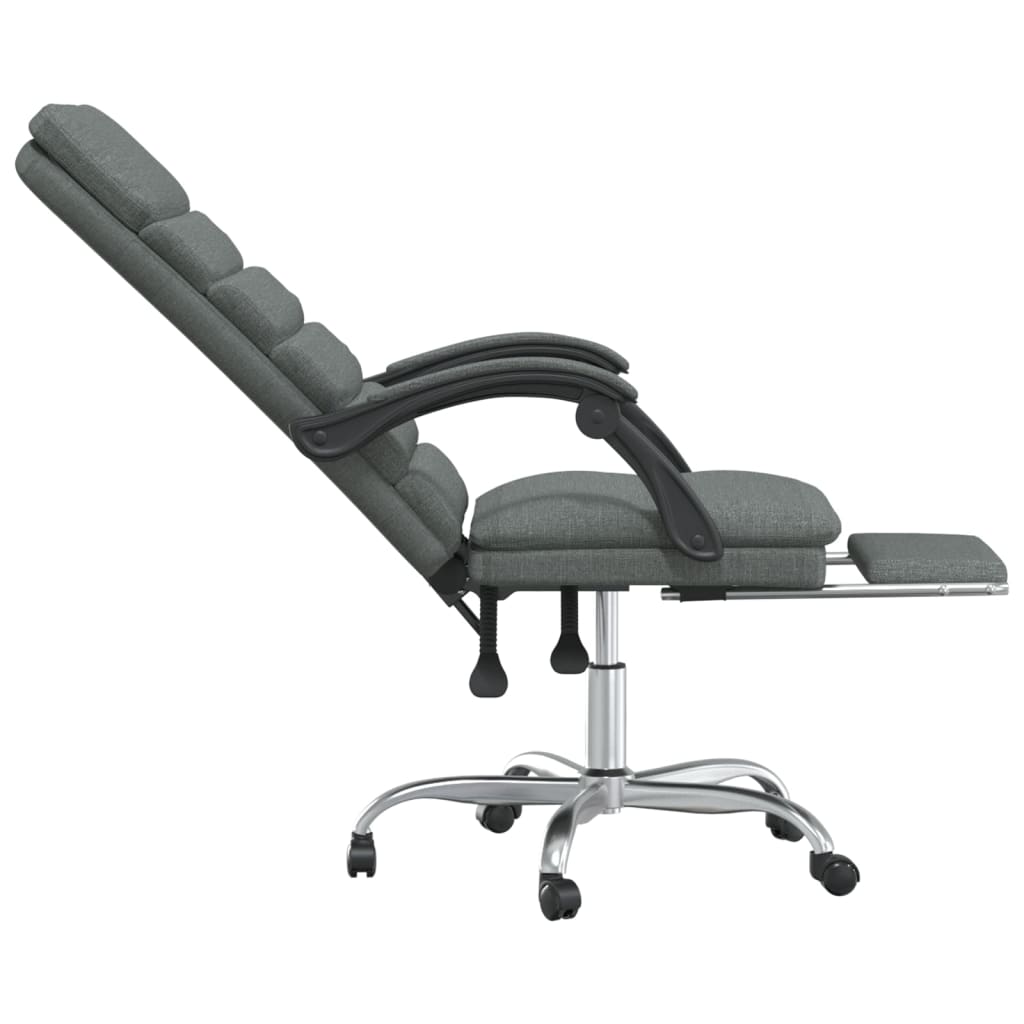 Kantoorstoel massage verstelbaar stof donkergrijs is nu te koop bij PeponiXL, paradijselijk wonen!
