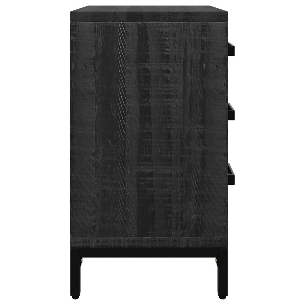 Nachtkastje 40x30x55 cm gerecycled massief grenenhout is nu te koop bij PeponiXL, paradijselijk wonen!