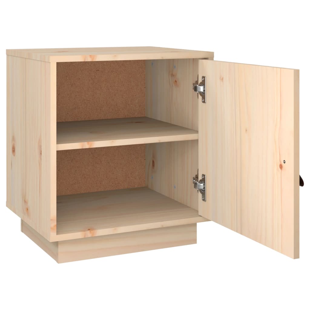 Nachtkastje 40x34x45 cm massief grenenhout is nu te koop bij PeponiXL, paradijselijk wonen!