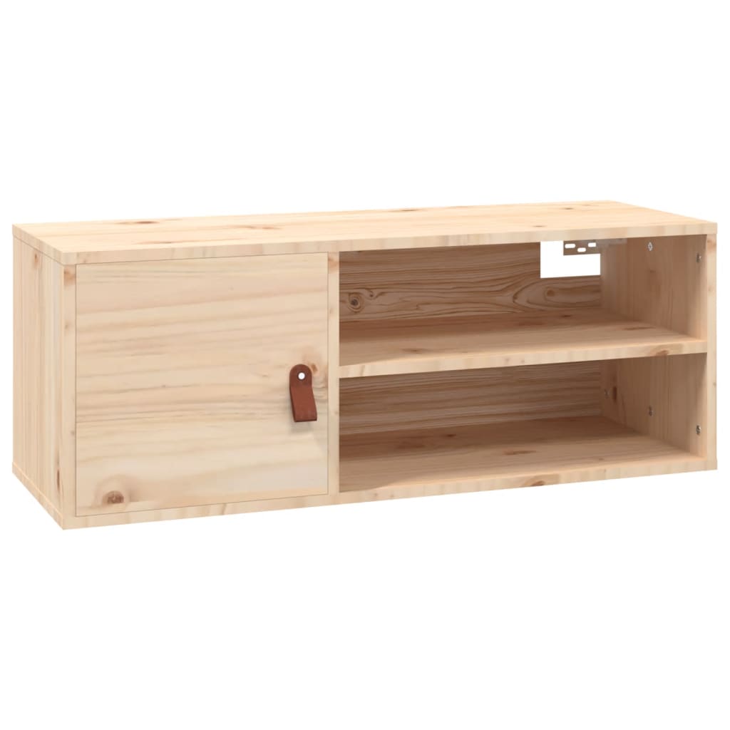 Wandkast 80x30x30 cm massief grenenhout is nu te koop bij PeponiXL, paradijselijk wonen!