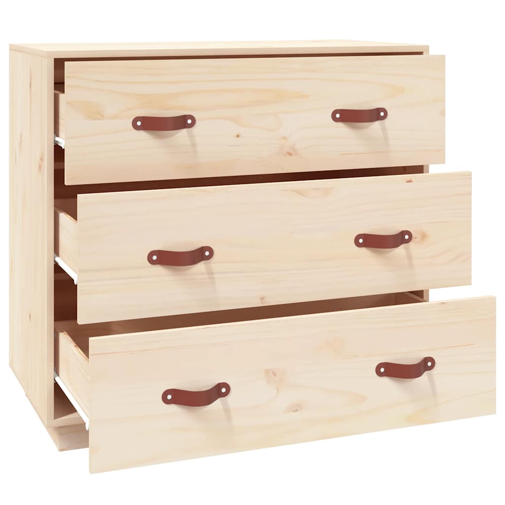 Dressoir 80x40x75 cm massief grenenhout is nu te koop bij PeponiXL, paradijselijk wonen!