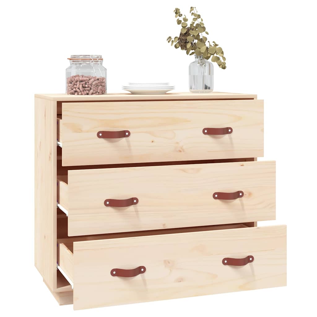 Dressoir 80x40x75 cm massief grenenhout is nu te koop bij PeponiXL, paradijselijk wonen!