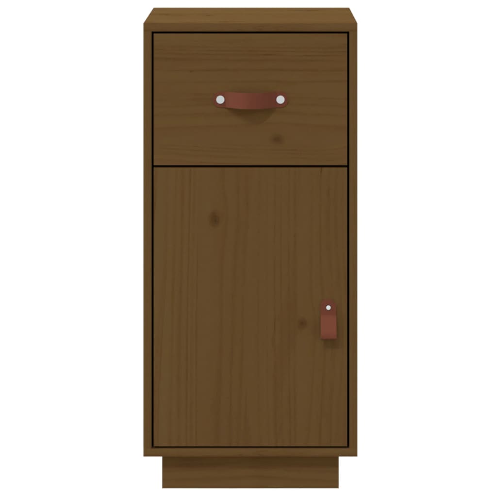 Dressoir 34x40x75 cm massief grenenhout honingbruin is nu te koop bij PeponiXL, paradijselijk wonen!