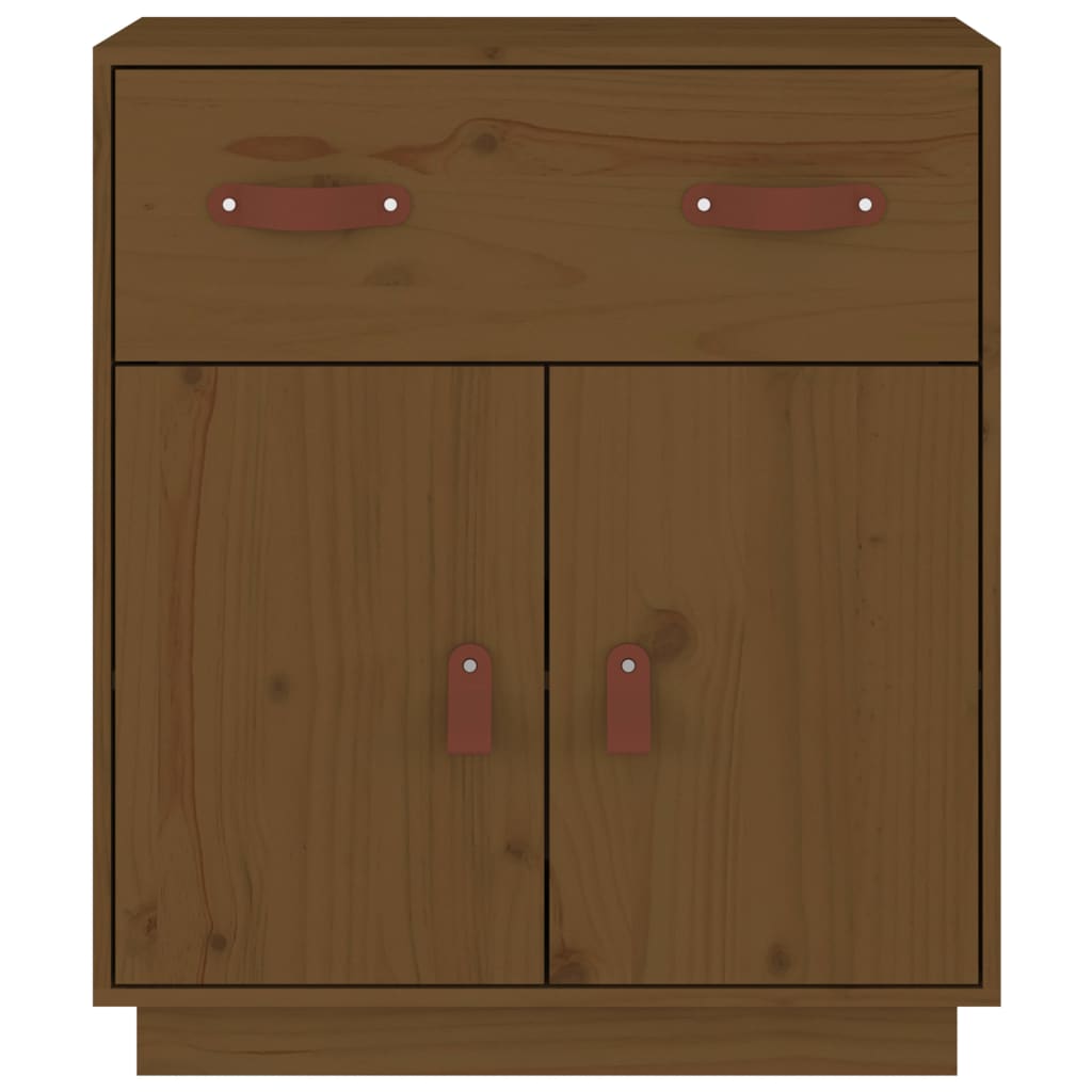 Dressoir 65,5x40x75 cm massief grenenhout honingbruin is nu te koop bij PeponiXL, paradijselijk wonen!