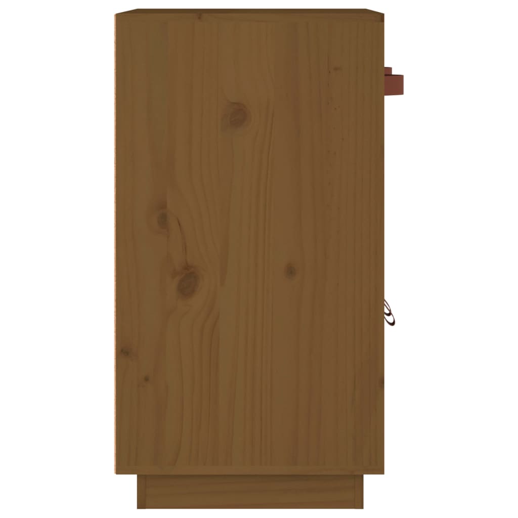 Dressoir 65,5x40x75 cm massief grenenhout honingbruin is nu te koop bij PeponiXL, paradijselijk wonen!