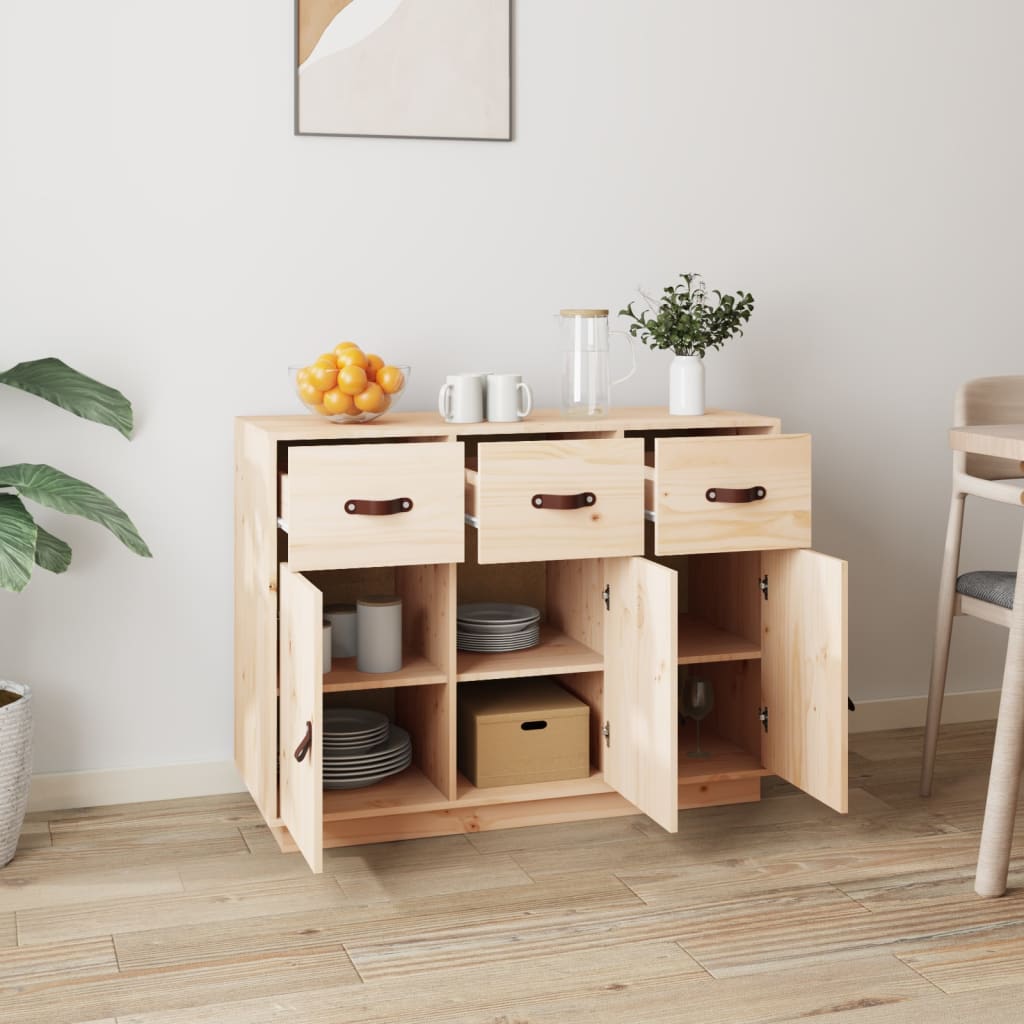 Dressoir 100x40x75 cm massief grenenhout is nu te koop bij PeponiXL, paradijselijk wonen!