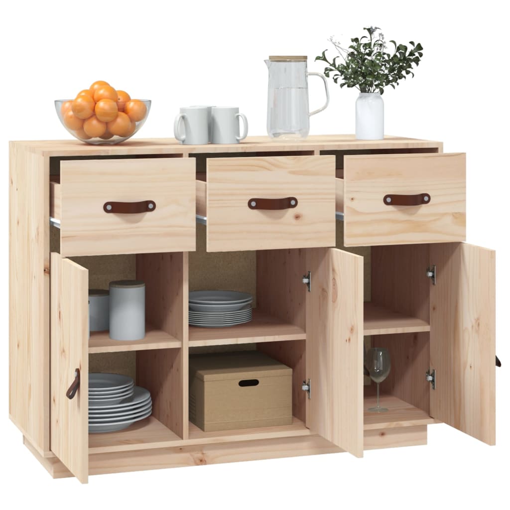Dressoir 100x40x75 cm massief grenenhout is nu te koop bij PeponiXL, paradijselijk wonen!