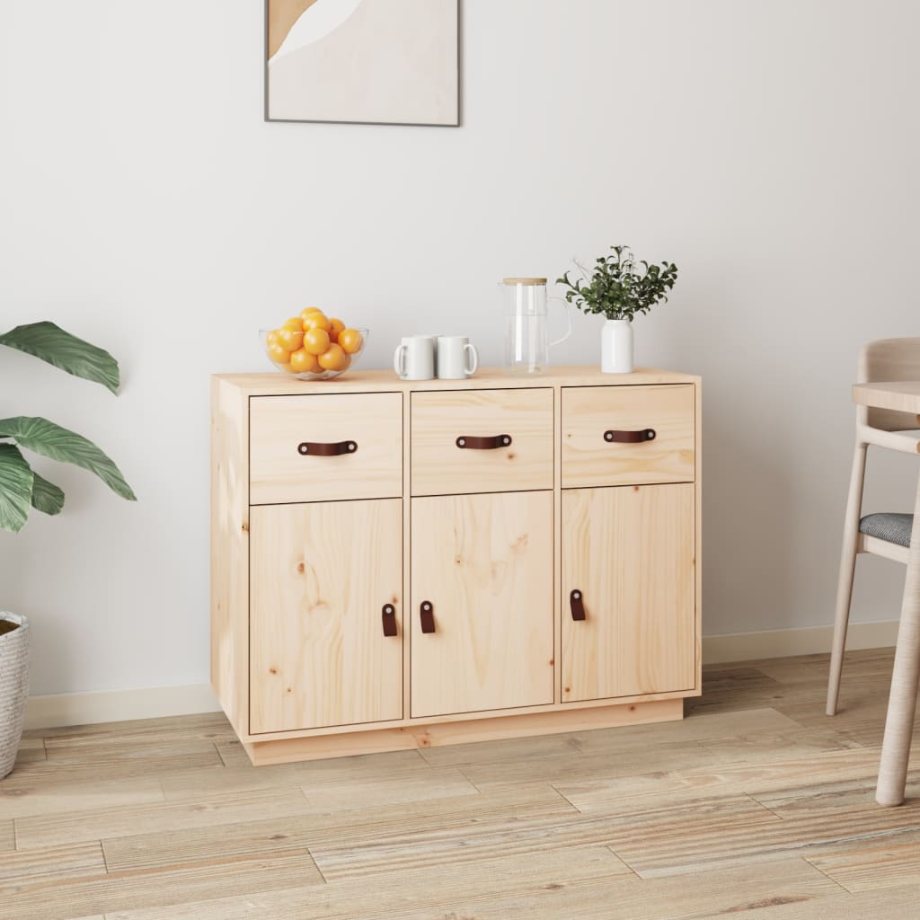 Dressoir 100x40x75 cm massief grenenhout is nu te koop bij PeponiXL, paradijselijk wonen!