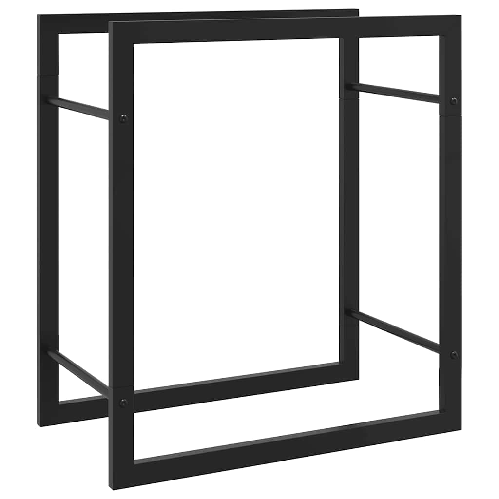 Haardhoutrek 50x28x56 cm staal matzwart is nu te koop bij PeponiXL, paradijselijk wonen!