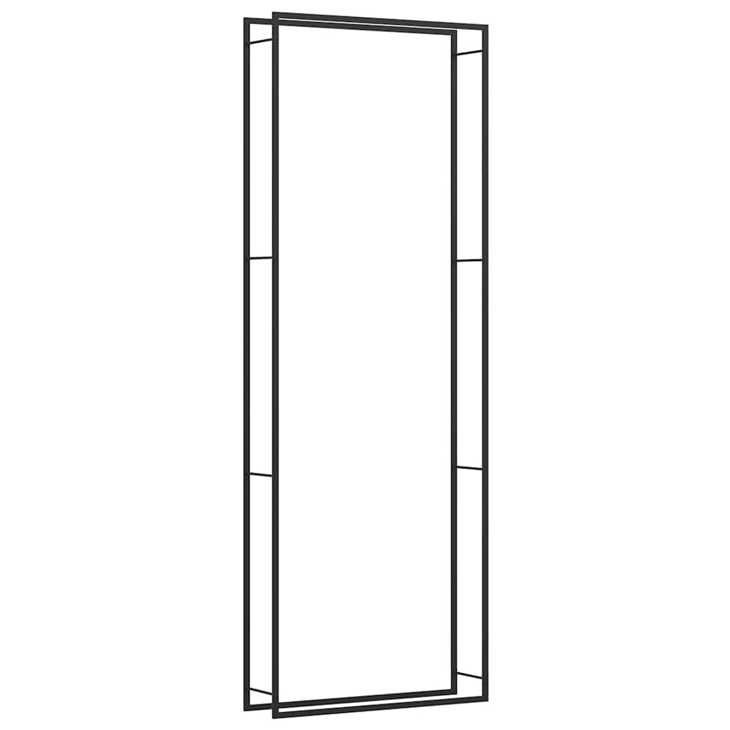 Haardhoutrek 110x28x312 cm staal matzwart is nu te koop bij PeponiXL, paradijselijk wonen!