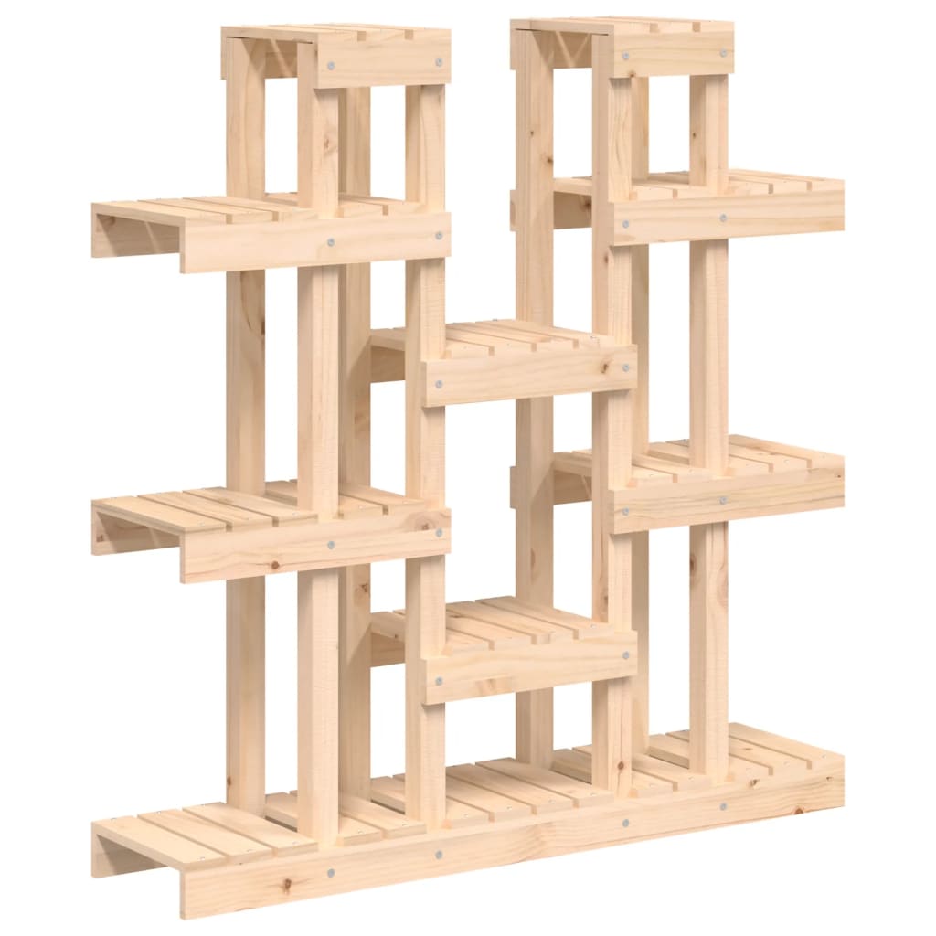 Plantenstandaard 104,5x25x109,5 cm massief grenenhout is nu te koop bij PeponiXL, paradijselijk wonen!