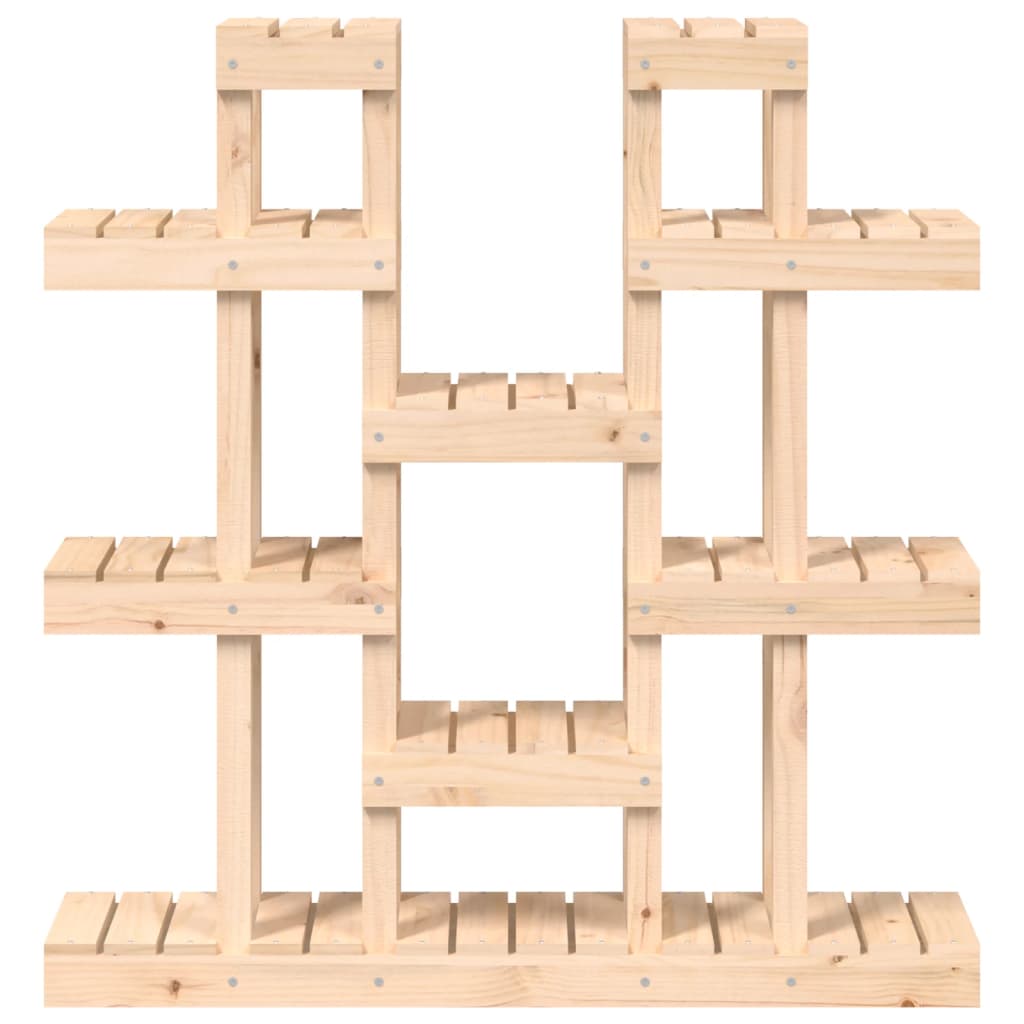 Plantenstandaard 104,5x25x109,5 cm massief grenenhout is nu te koop bij PeponiXL, paradijselijk wonen!
