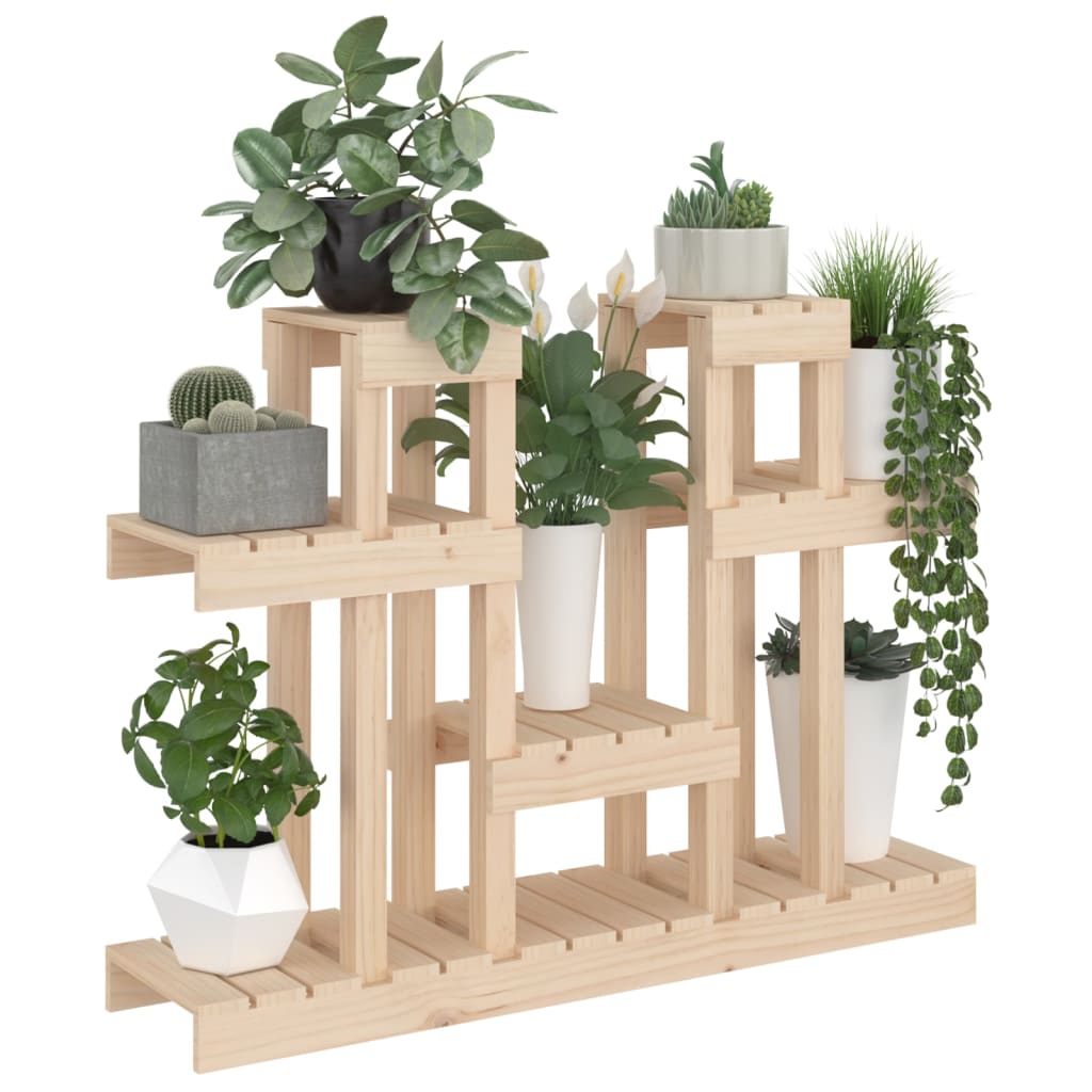 Plantenstandaard 104,5x25x77,5 cm massief grenenhout is nu te koop bij PeponiXL, paradijselijk wonen!