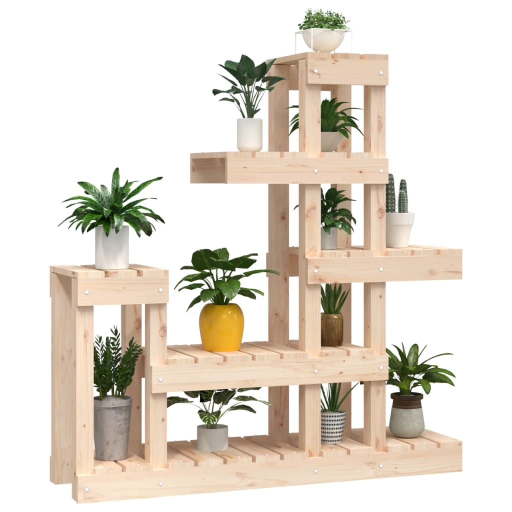 Plantenstandaard 92x25x97 cm massief grenenhout is nu te koop bij PeponiXL, paradijselijk wonen!