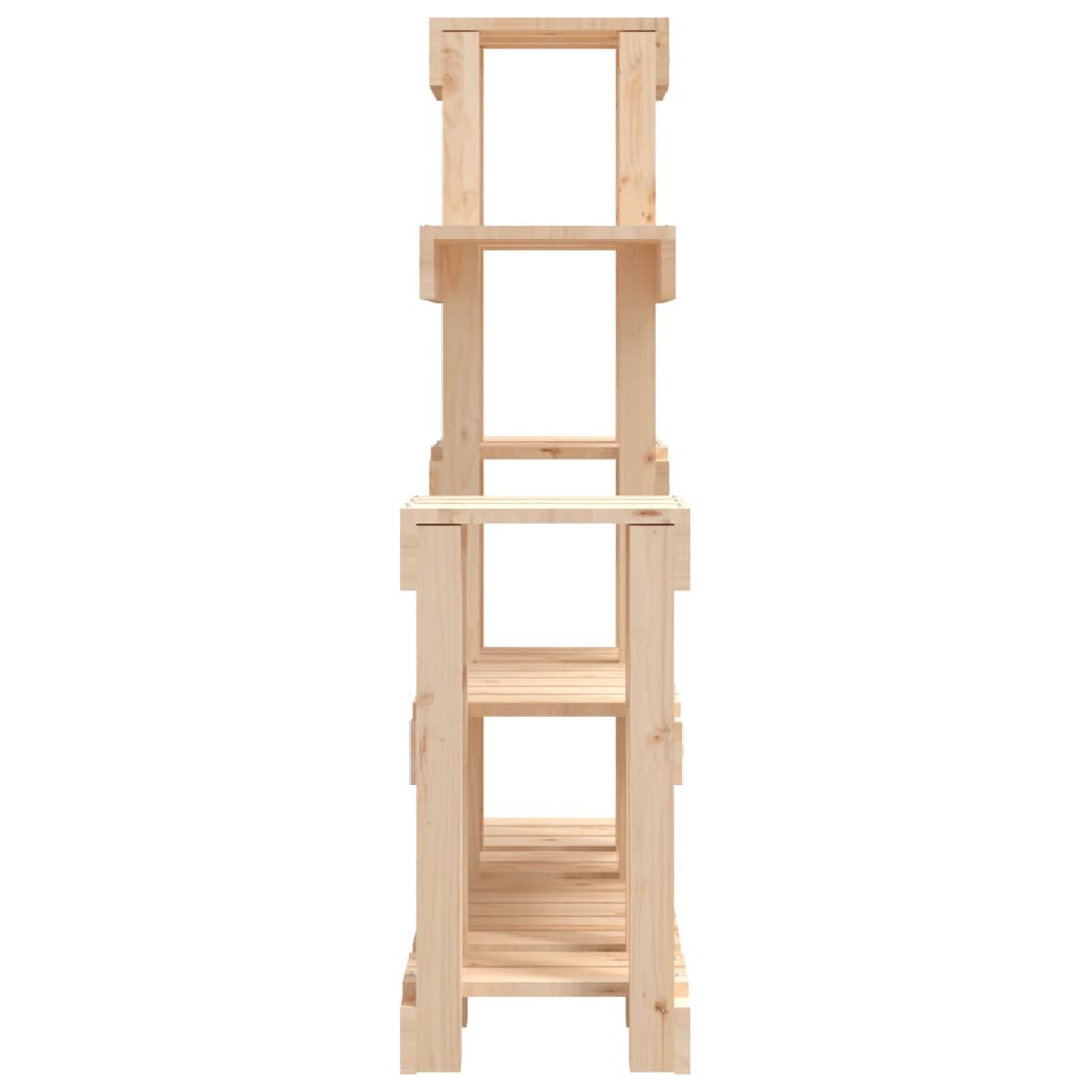 Plantenstandaard 92x25x97 cm massief grenenhout is nu te koop bij PeponiXL, paradijselijk wonen!