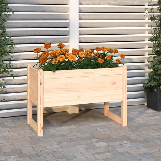 Plantenbak 78x40x52 cm massief grenenhout is nu te koop bij PeponiXL, paradijselijk wonen!