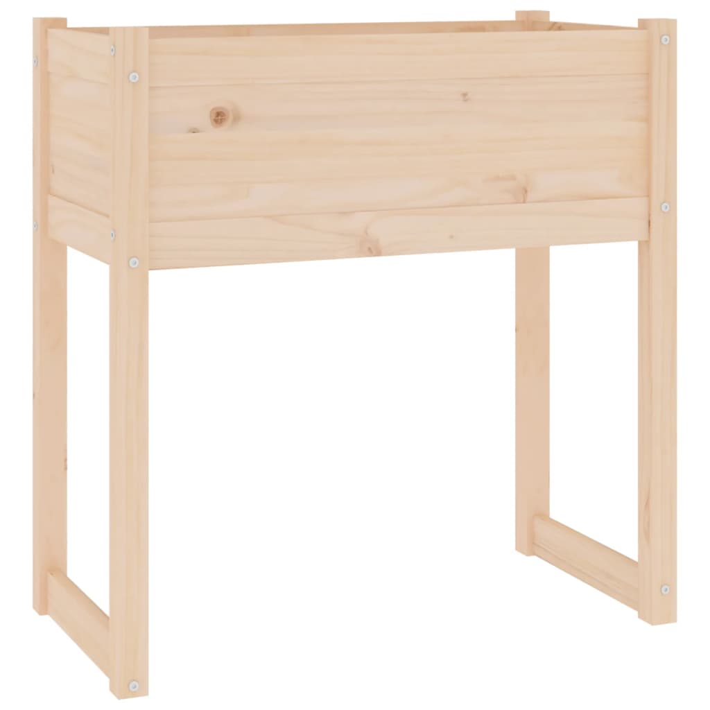 Plantenbak 78x40x81 cm massief grenenhout is nu te koop bij PeponiXL, paradijselijk wonen!