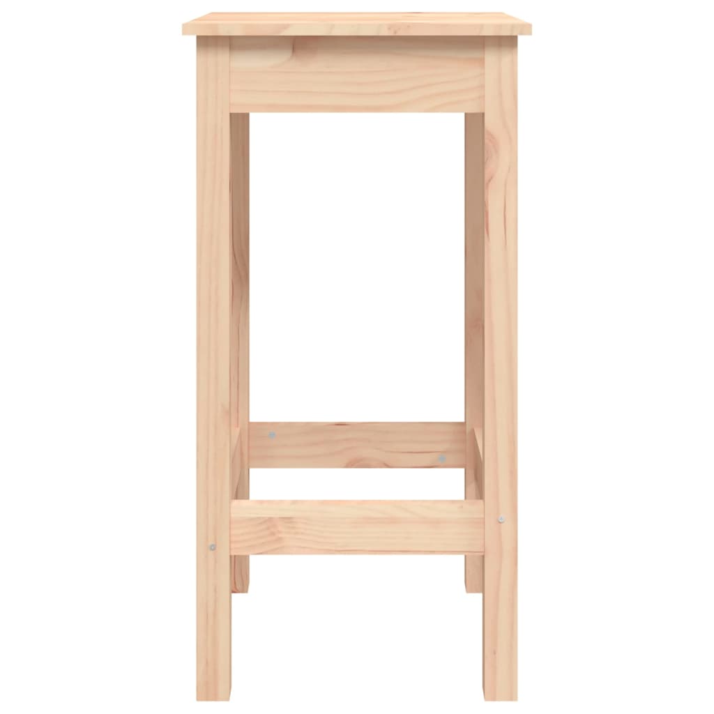 Barstoelen 2 st 40x40x78 cm massief grenenhout is nu te koop bij PeponiXL, paradijselijk wonen!