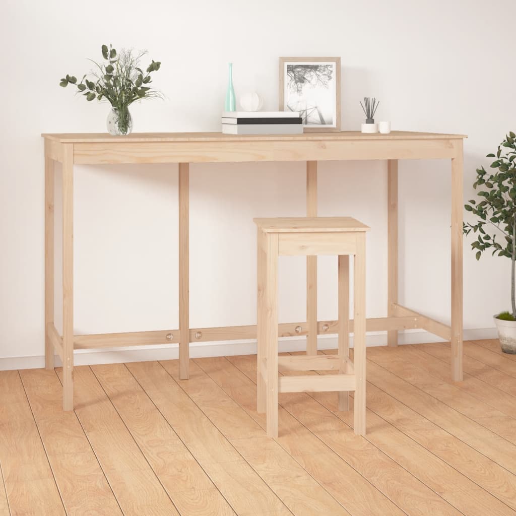Bartafel 180x80x110 cm massief grenenhout is nu te koop bij PeponiXL, paradijselijk wonen!