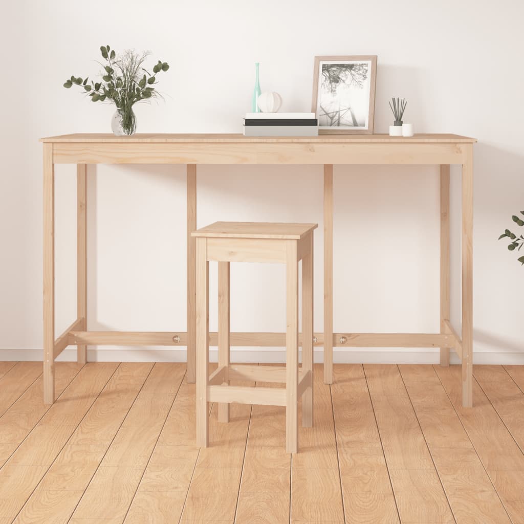 Bartafel 180x80x110 cm massief grenenhout is nu te koop bij PeponiXL, paradijselijk wonen!