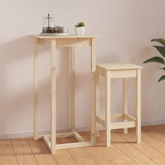 Bartafel 60x60x110 cm massief grenenhout is nu te koop bij PeponiXL, paradijselijk wonen!