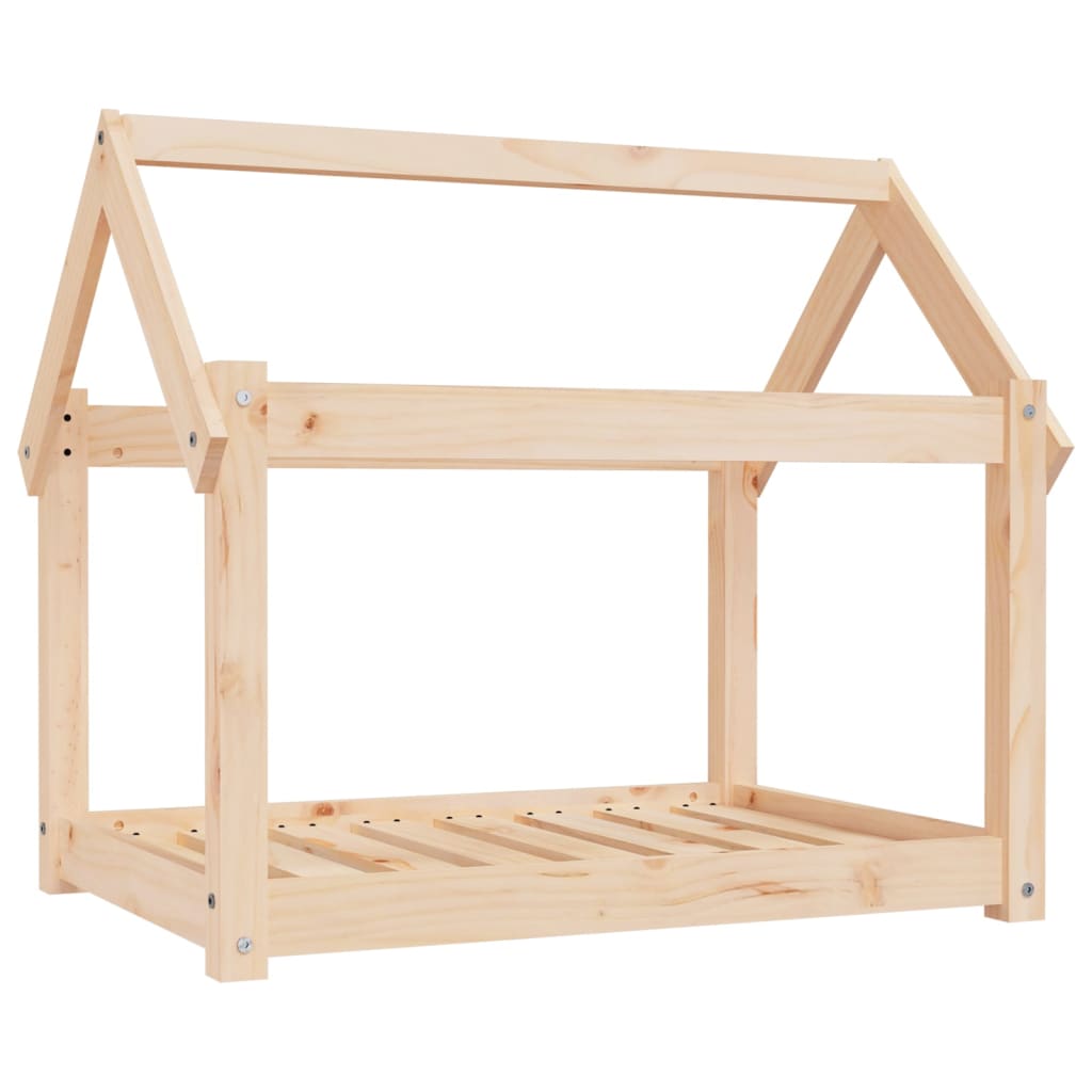Hondenmand 81x60x70 cm massief grenenhout is nu te koop bij PeponiXL, paradijselijk wonen!