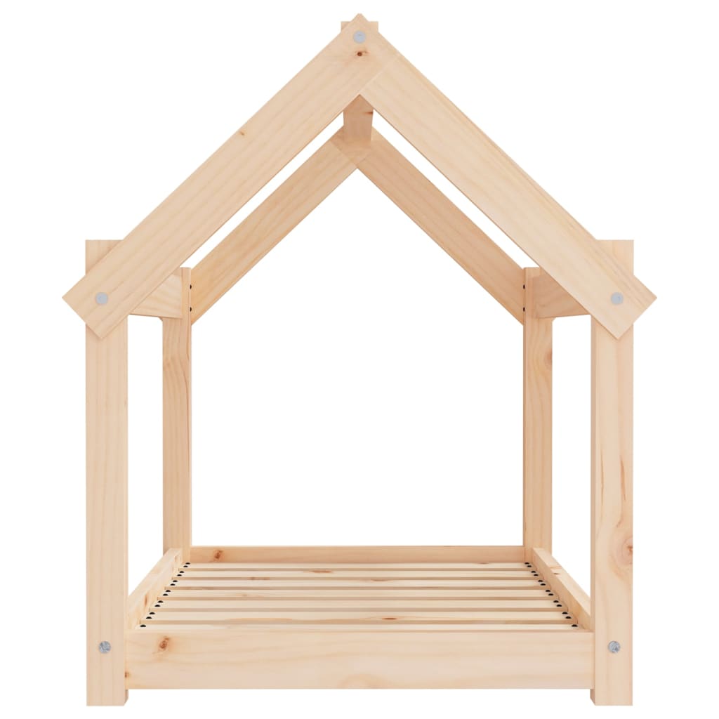 Hondenmand 81x60x70 cm massief grenenhout is nu te koop bij PeponiXL, paradijselijk wonen!