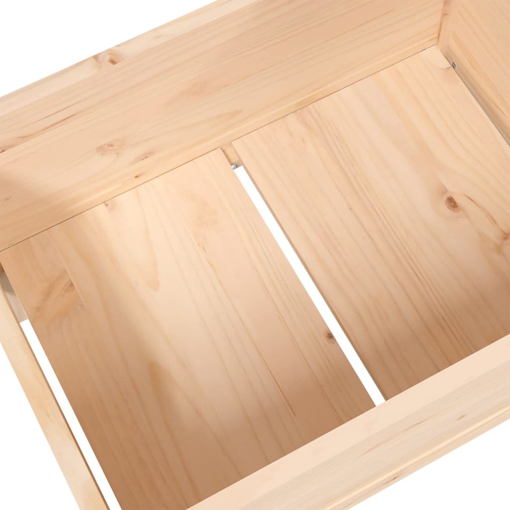 Plantenbak 178,5x44x75 cm massief grenenhout is nu te koop bij PeponiXL, paradijselijk wonen!