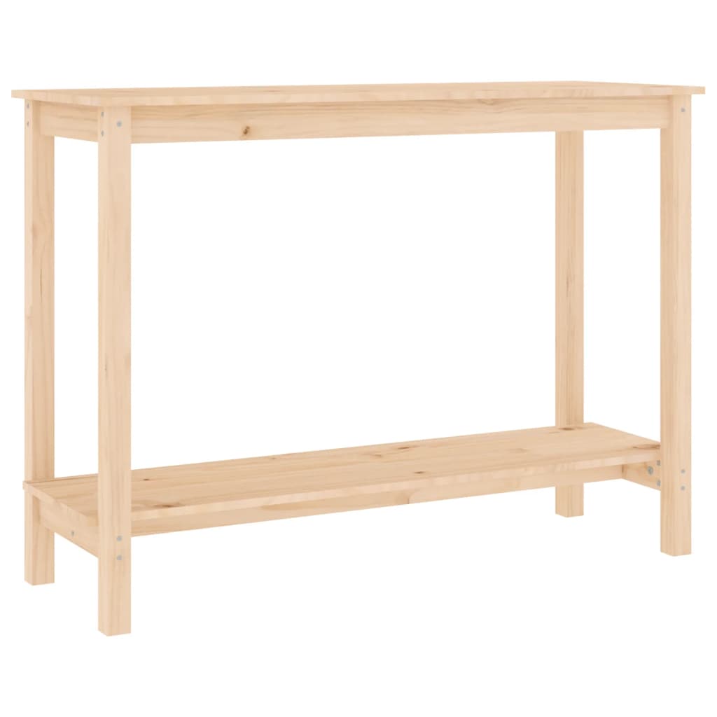 Wandtafel 110x40x80 cm massief grenenhout is nu te koop bij PeponiXL, paradijselijk wonen!