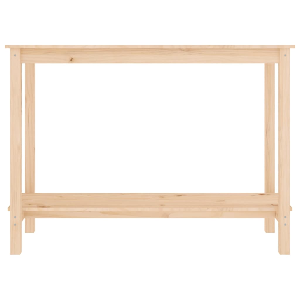Wandtafel 110x40x80 cm massief grenenhout is nu te koop bij PeponiXL, paradijselijk wonen!