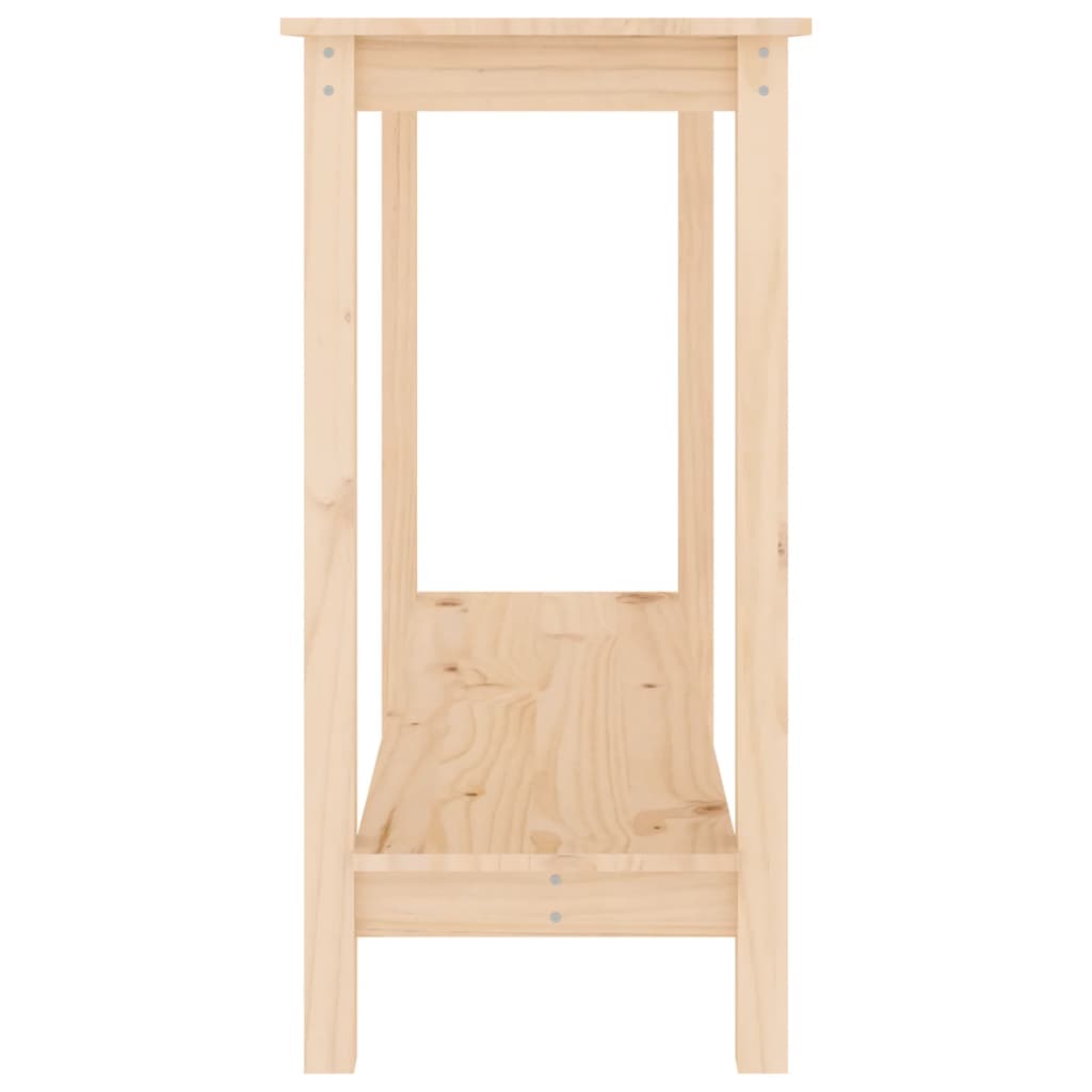Wandtafel 110x40x80 cm massief grenenhout is nu te koop bij PeponiXL, paradijselijk wonen!