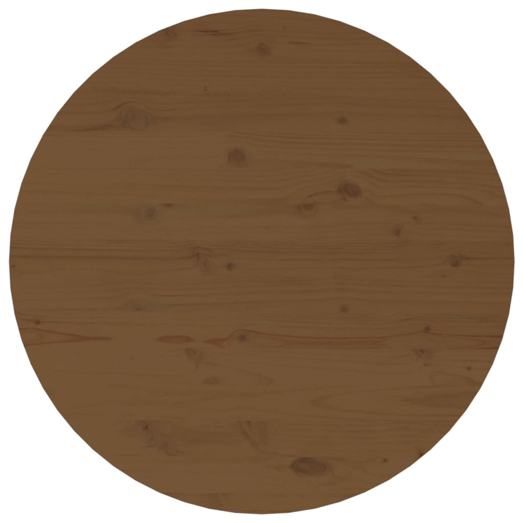 Salontafel Ø 55x45 cm massief grenenhout honingbruin is nu te koop bij PeponiXL, paradijselijk wonen!