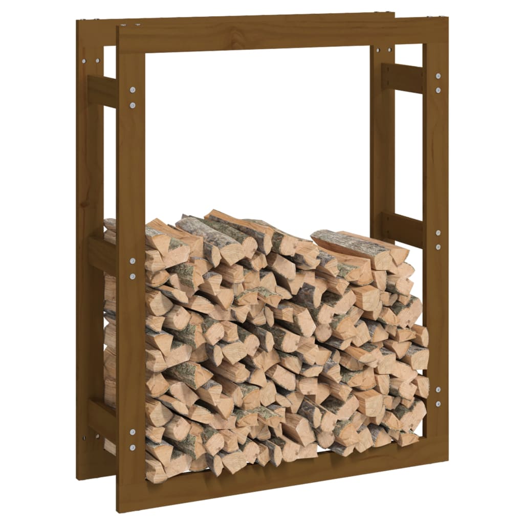 Haardhoutrek 80x25x100 cm massief grenenhout honingbruin is nu te koop bij PeponiXL, paradijselijk wonen!