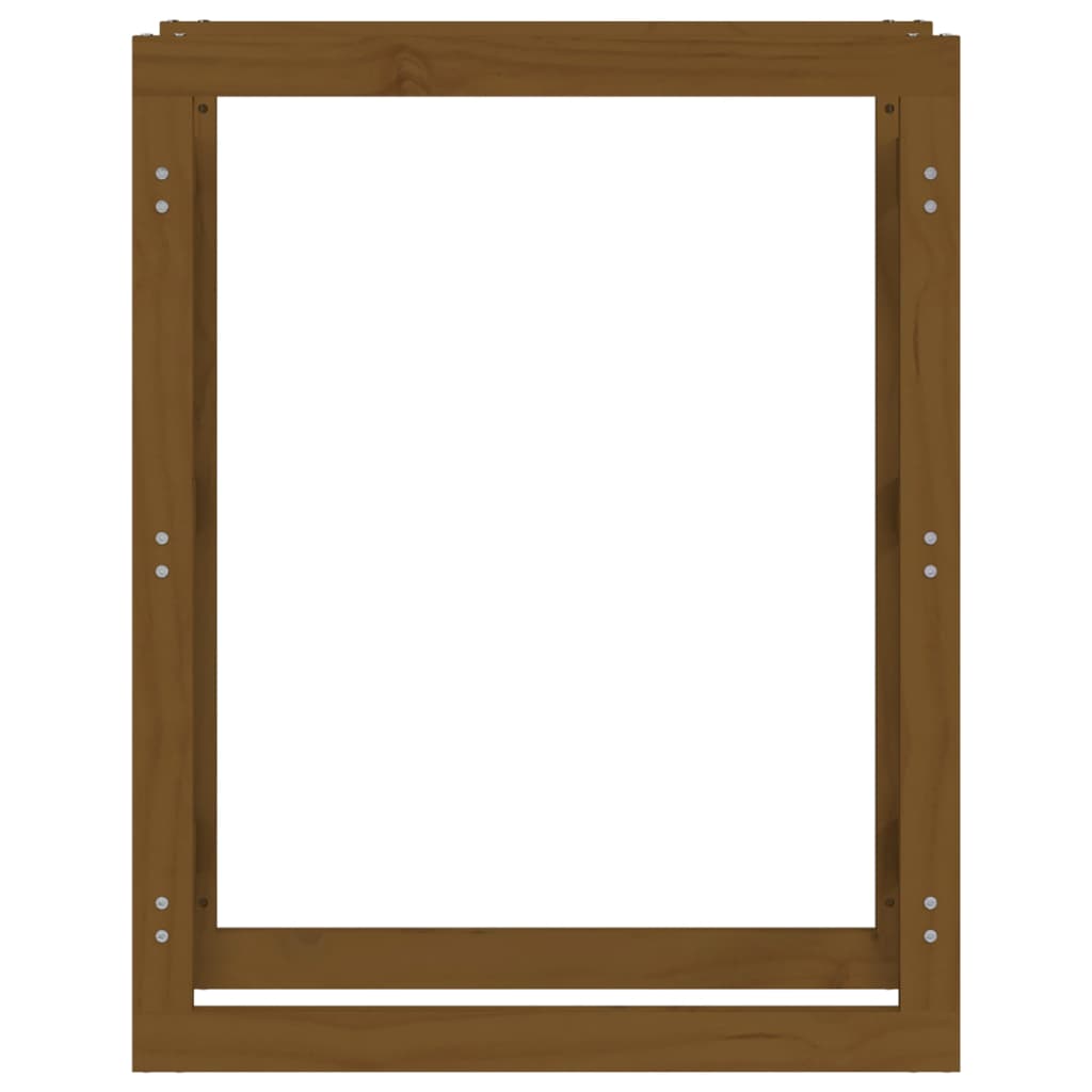 Haardhoutrek 80x25x100 cm massief grenenhout honingbruin is nu te koop bij PeponiXL, paradijselijk wonen!