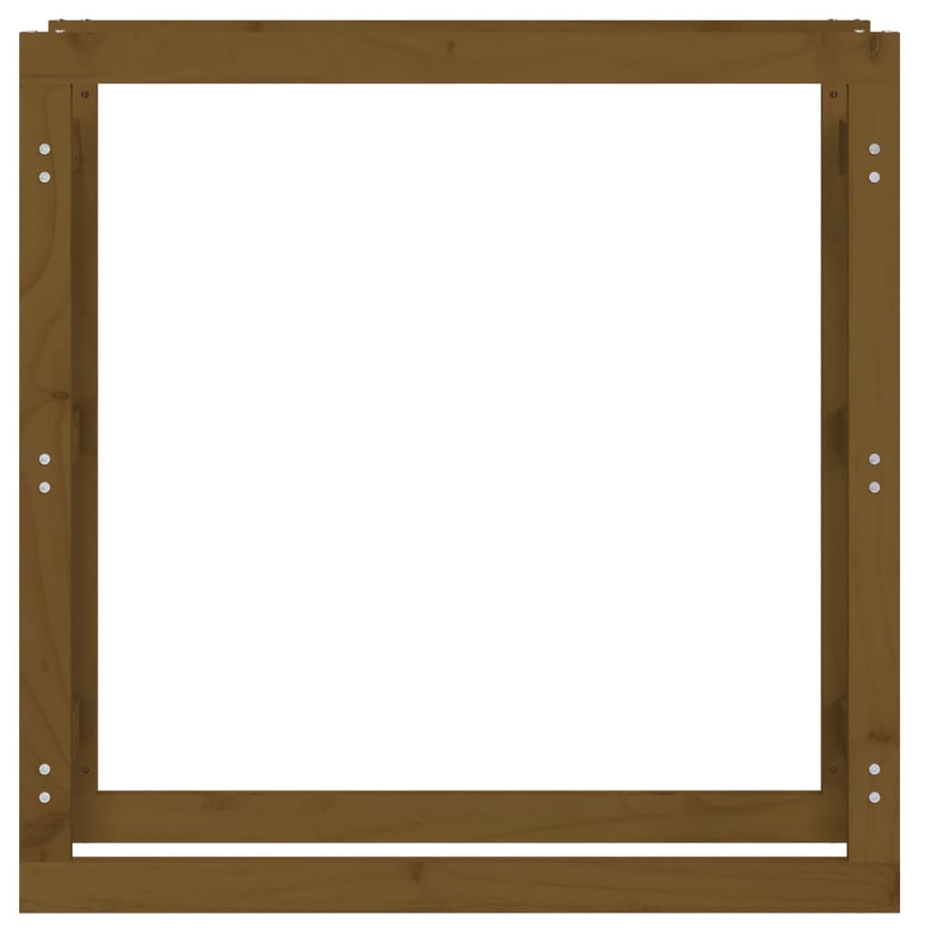 Haardhoutrek 100x25x100 cm massief grenenhout honingbruin is nu te koop bij PeponiXL, paradijselijk wonen!