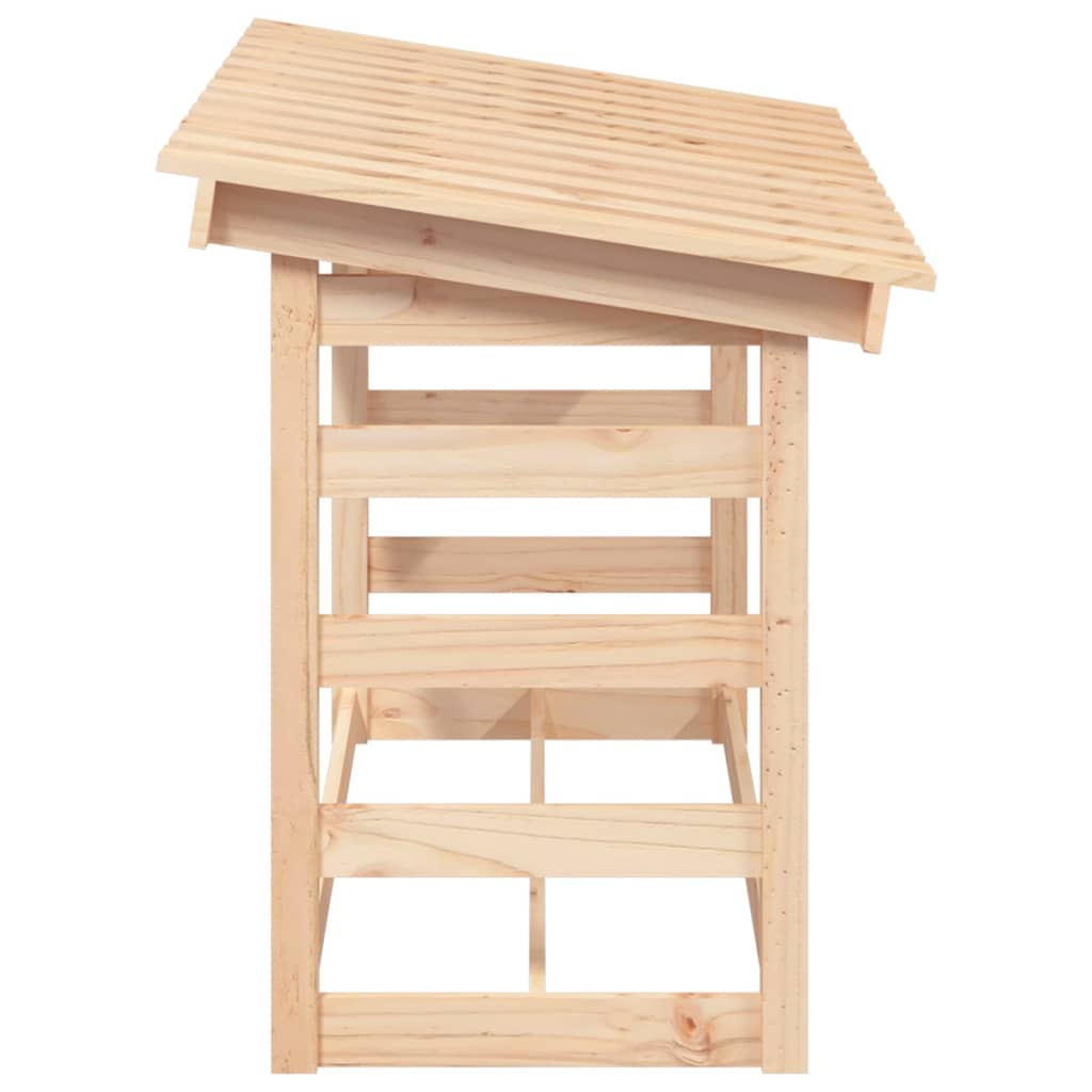 Haardhoutrek 108x64,5x78 cm massief grenenhout is nu te koop bij PeponiXL, paradijselijk wonen!