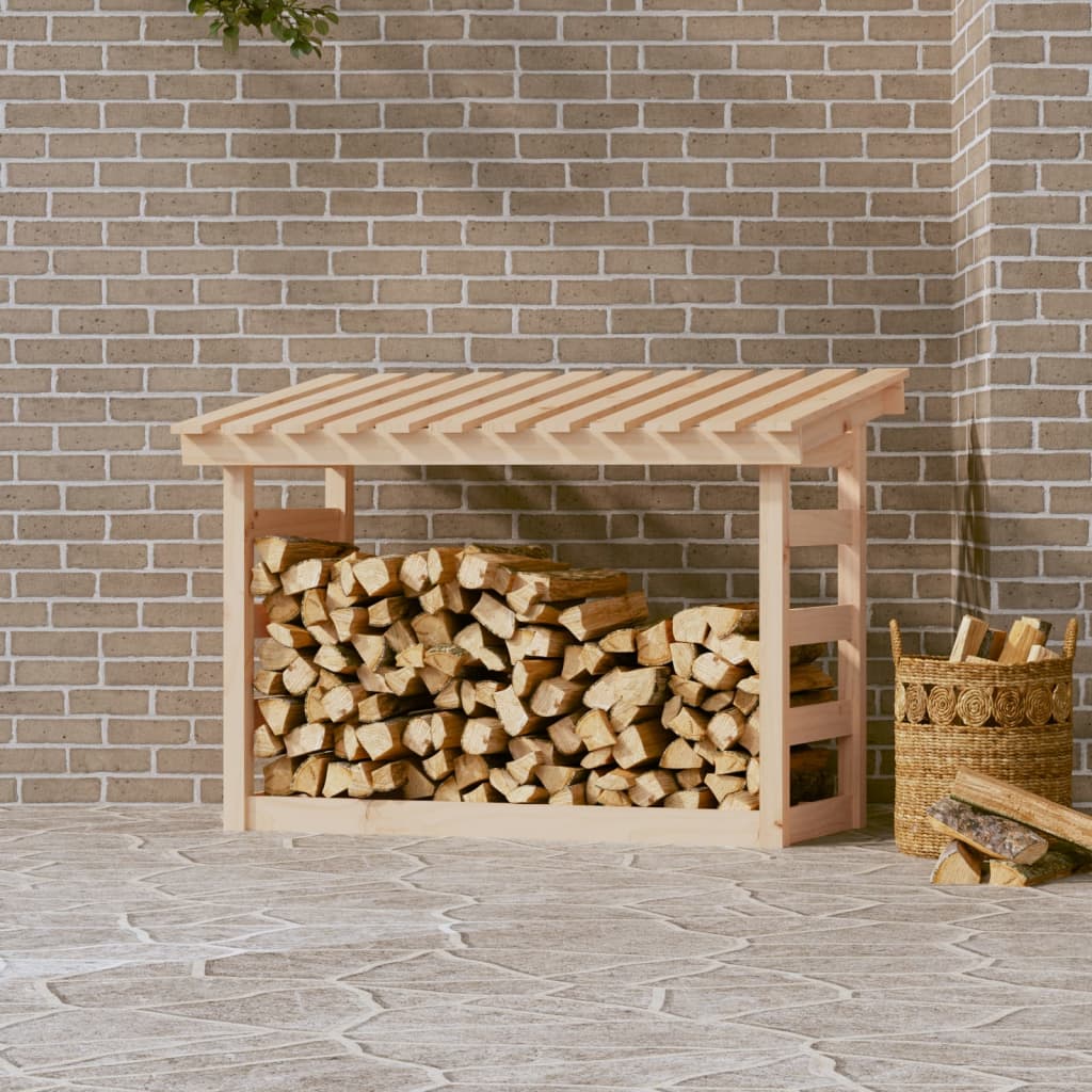 Haardhoutrek 108x64,5x78 cm massief grenenhout is nu te koop bij PeponiXL, paradijselijk wonen!