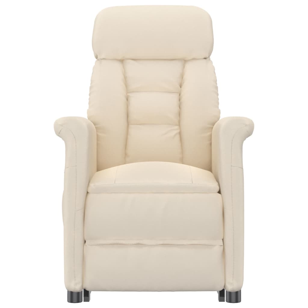 Massagestoel elektrisch microvezelstof beige is nu te koop bij PeponiXL, paradijselijk wonen!