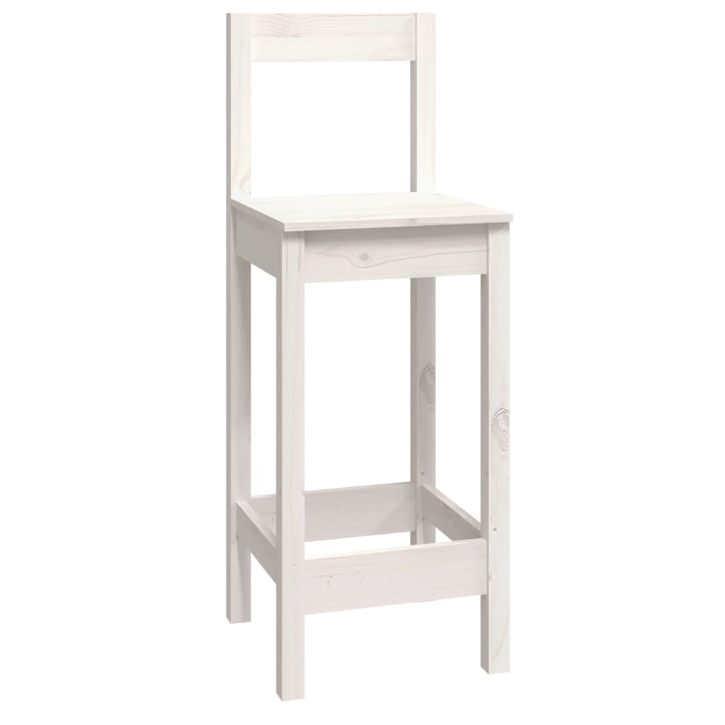 9-delige Barset massief grenenhout wit is nu te koop bij PeponiXL, paradijselijk wonen!