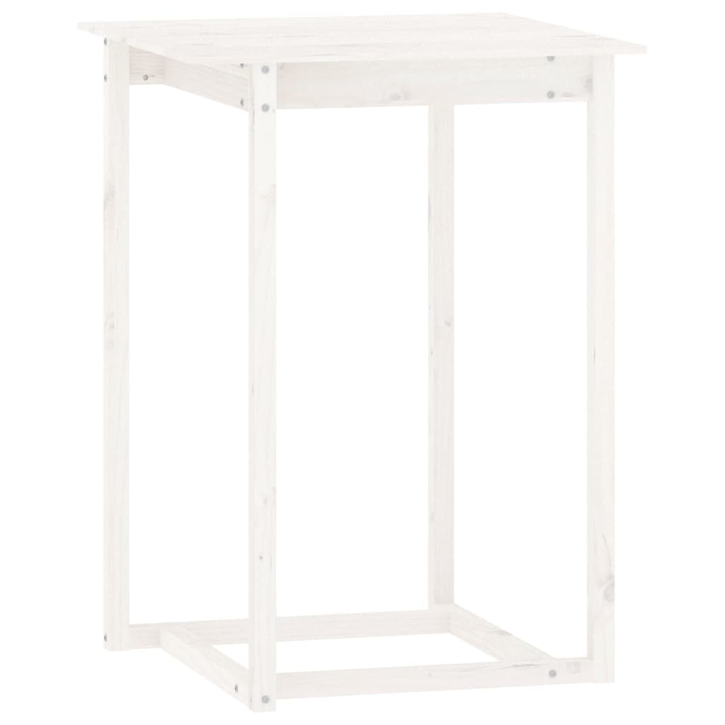 5-delige Barset massief grenenhout wit is nu te koop bij PeponiXL, paradijselijk wonen!