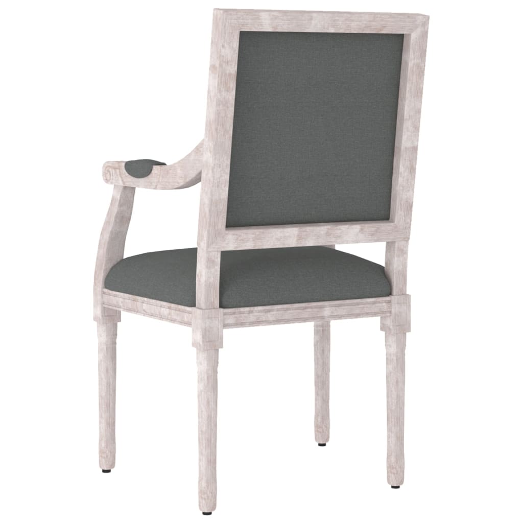 Fauteuil 54x59x99 cm stof donkergrijs is nu te koop bij PeponiXL, paradijselijk wonen!