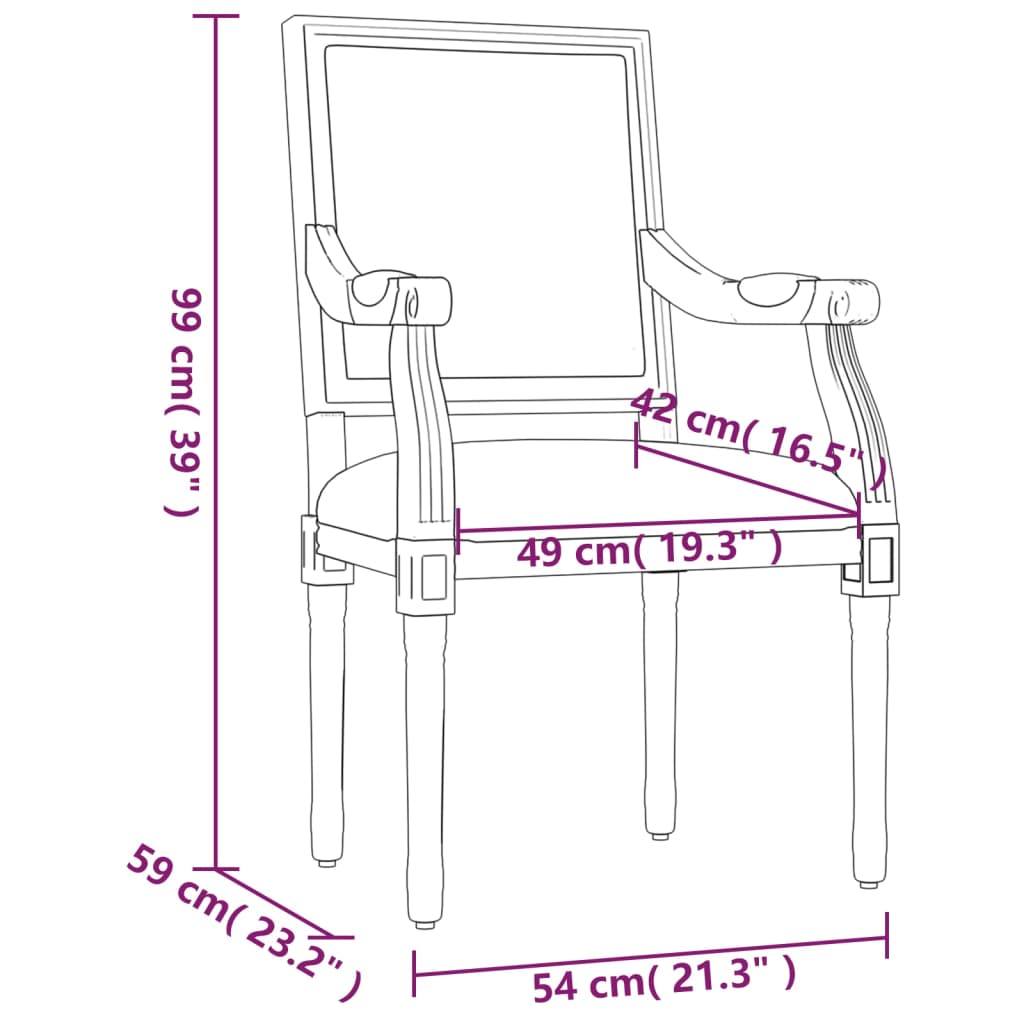 Fauteuil 54x59x99 cm stof donkergrijs is nu te koop bij PeponiXL, paradijselijk wonen!