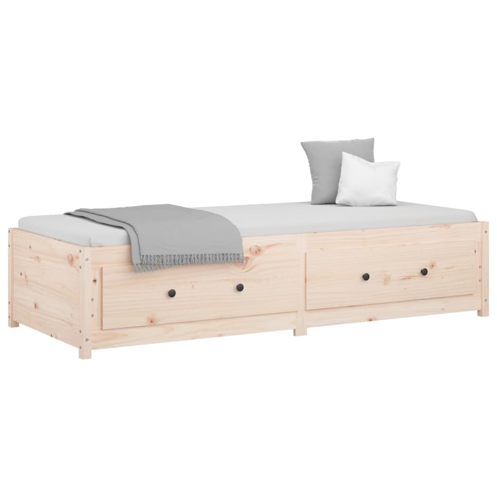 Slaapbank zonder matras 80x200 cm massief grenenhout is nu te koop bij PeponiXL, paradijselijk wonen!