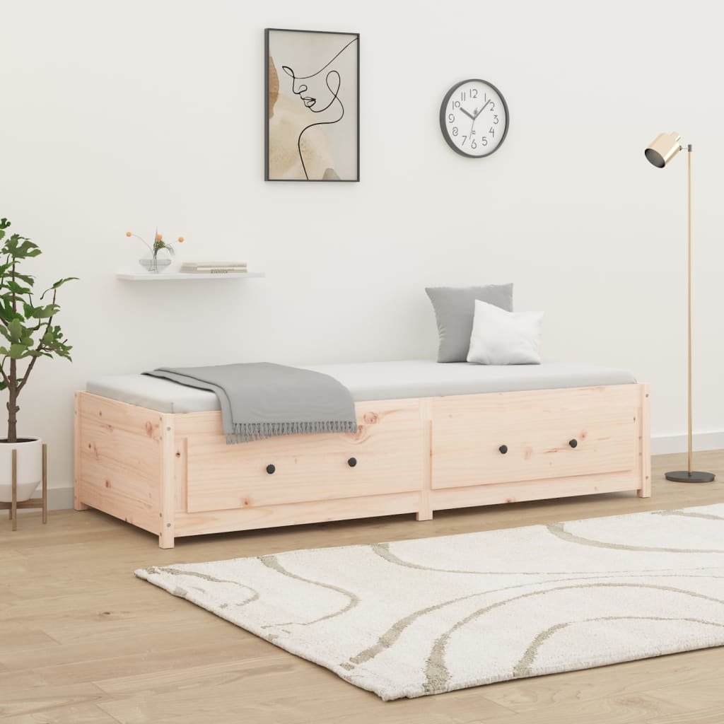 Slaapbank zonder matras 80x200 cm massief grenenhout is nu te koop bij PeponiXL, paradijselijk wonen!