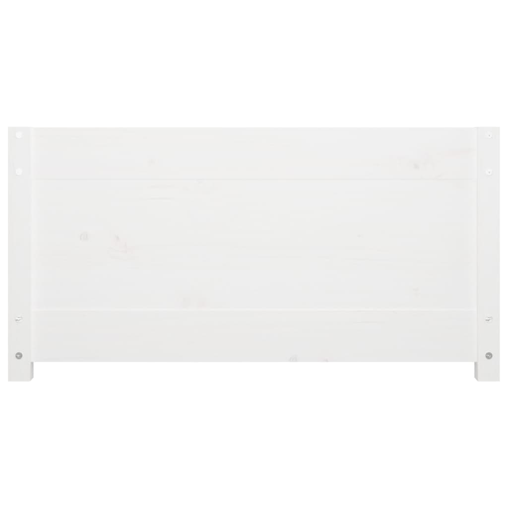 Slaapbank zonder matras 80x200 cm massief grenenhout wit is nu te koop bij PeponiXL, paradijselijk wonen!