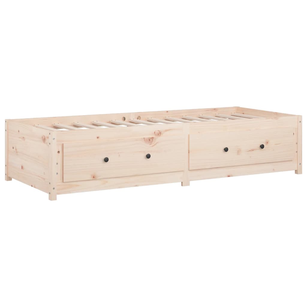Slaapbank 75x190 cm massief grenenhout is nu te koop bij PeponiXL, paradijselijk wonen!