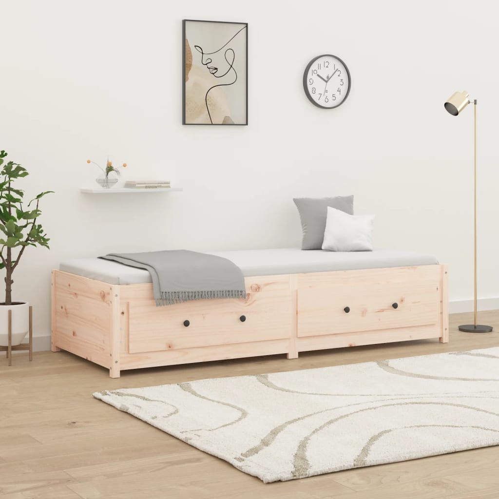 Slaapbank 75x190 cm massief grenenhout is nu te koop bij PeponiXL, paradijselijk wonen!